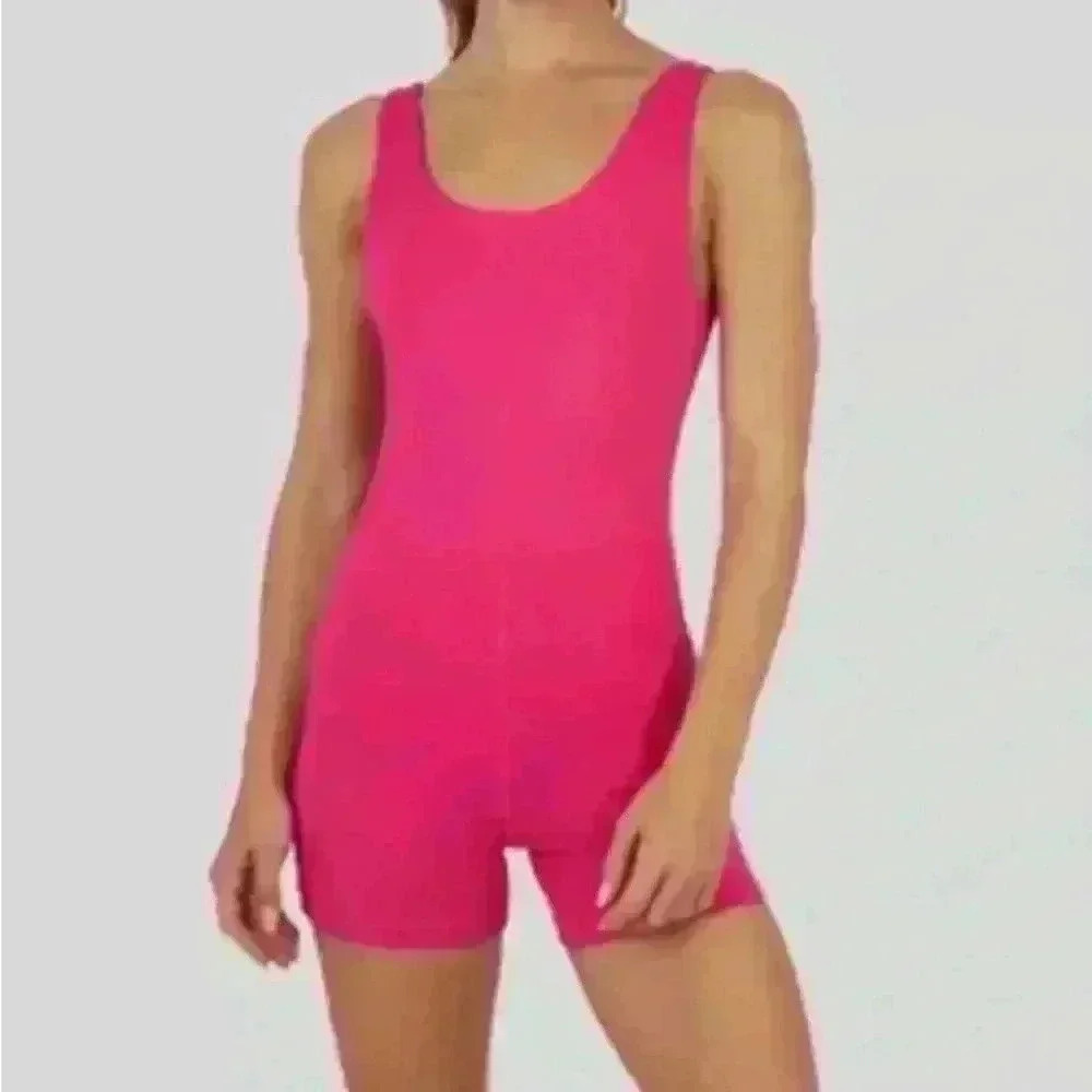 NWT Yogalicious Lux Core Endurance One Piece Romper - Picture 4 of 4